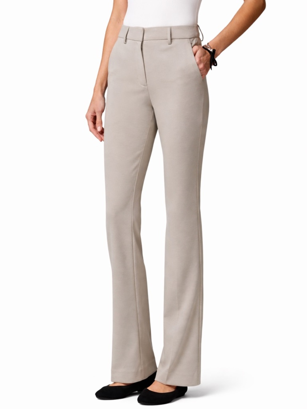 Simply Vera Vera Wang Women's Tan Trousers